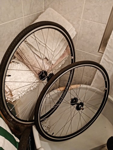Pair black 700c fixie flip - pair,
