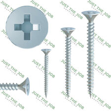 ZINC Bugle Head Drywall FINE Threaded Screws - Drylining Wood Framework Studding