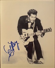 Chuck Berry Signed Autographed