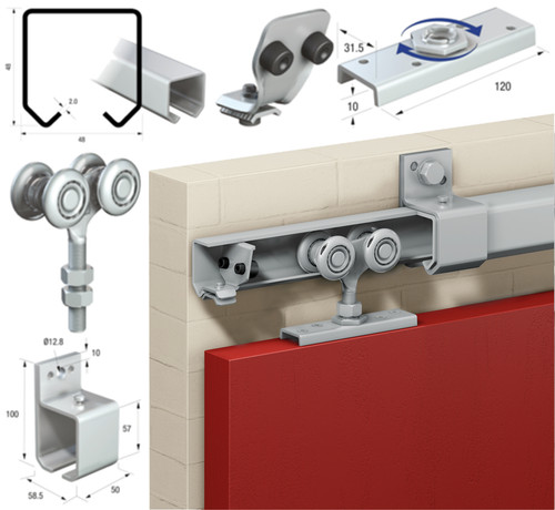 External industrial sliding - industrial,