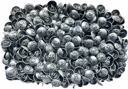 Buttons 15mm 24l silver effect - 15mm,