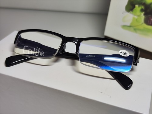Tinted half frame mens ladies - tinted, mens/ladies