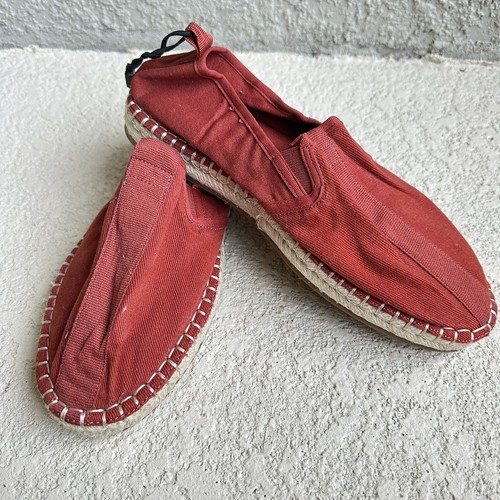 Nwt zara rustic orange canvas - zara,