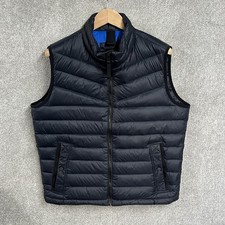 Hugo Boss Gilet Mens Medium Large UK 52 Olmeev1 Navy Blue Down Body Warmer