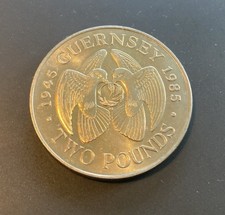 1985 Guernsey £2 Two Pound