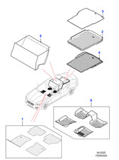 Jaguar Genuine Carpet Boot