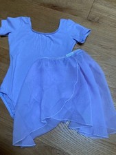Lilac ballet leotard size 2 & skirt 20"