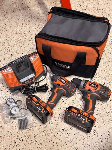 Ridgid 18v cordless drill and - ridgid,