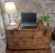 Vintage Wooden Storage Chest