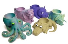 Animal Egg Cup Holder for Kids