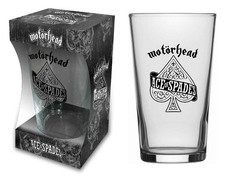 Motorhead Beer Glass Ace Of