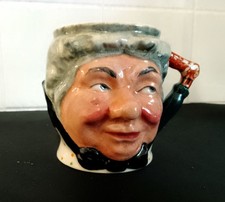 Lancaster Sandland Character Ware Small  3.5 " Sarah  Gamp Toby Jug