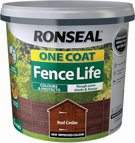 Ronseal one coat - one, life