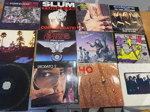 Vintage rock vinyl 12 - rock,