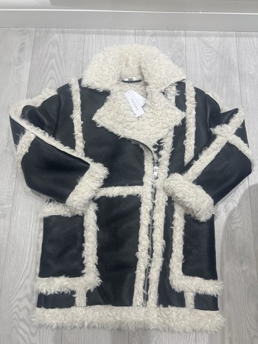 Topshop faux shearling