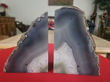 Large Natural Grey Blue Agate