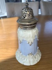 Antique Locke & Co Worcester Porcelain Sugar Caster Sifter Shaker Muffineer 26