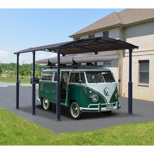 Car port open garage - car,