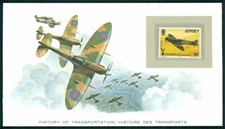 COLLECTOR CARD 1980 AVIATION AVIATION AIRCRAFT RAF SPITFIRE ROYAL AIR FORCE