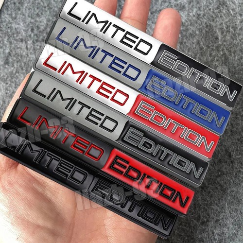 Limited edition decal - 3d, car