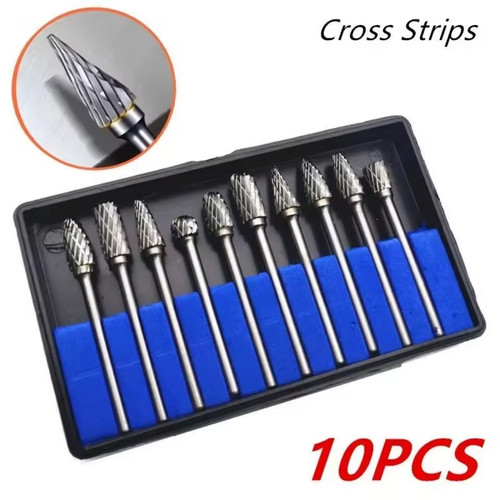 10x tungsten carbide burrs - 10x,