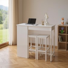 3PC Breakfast Bar Table Stools