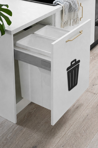 Recycling general waste bin - recycling, &