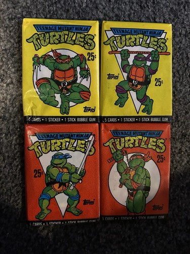 Tmnt topps 1989 vintage - tmnt,