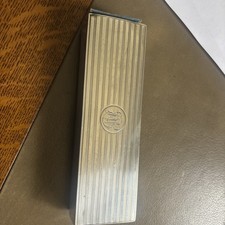 Antique Edwardian/ Art Deco Silver Vesta/safe Box Holder