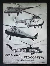 Original 1958 advert westland - advert,