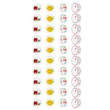 40Pcs Mother's Day Wooden Beads DIY Craft Making Beads Crafts Random Style