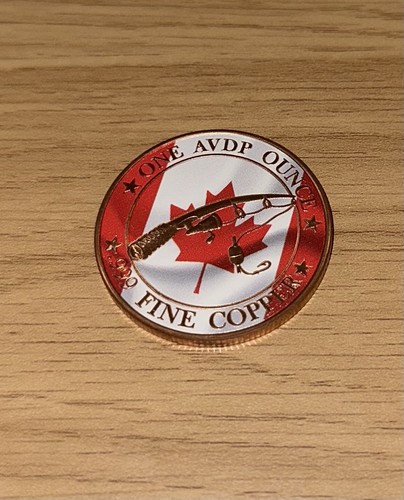 Avdp ounce 999 - ounce, copper