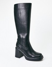Just Fab Romy Heeled Boots WOMENS KNEE HIGH  SIZE UK 5 EU37.5