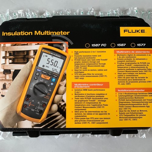 Fluke 1587fc new industrial - fluke,
