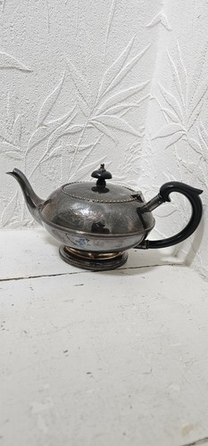 Silver plated teapot made - plated,