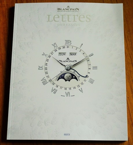 Blancpain lettres brassus - blancpain, du