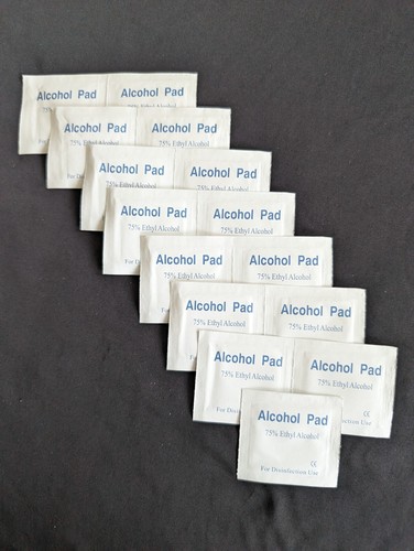 Pads alcohol wipes - 75%,