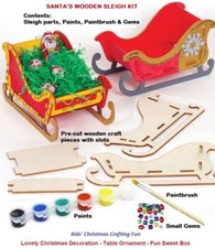 Make & Paint Your Own Santa's