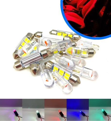 Red interior led - red, set
