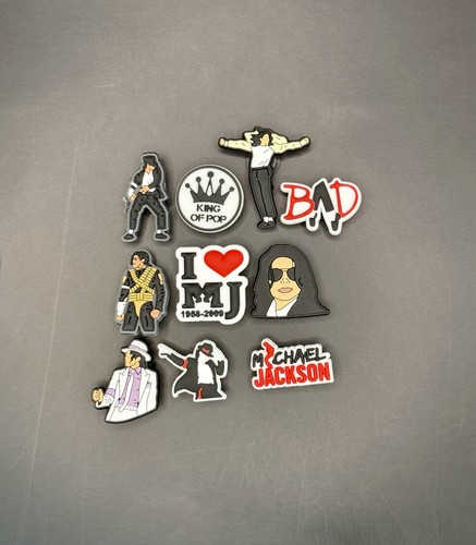 Michael jackson shoe charms - michael,