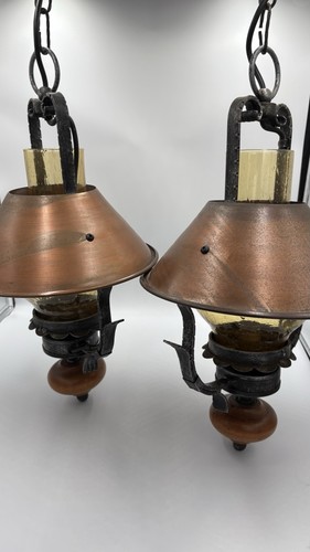 Pair vintage hanging - pair,