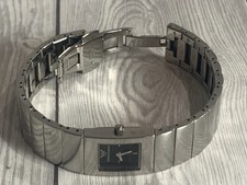 Emporio Armani Bracelet Watch Black Square Face Ladies