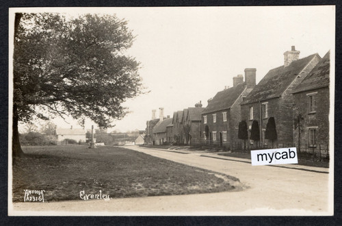 Postcard evenley brackley - postcard, nr