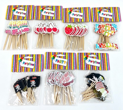 Partytime cupcake picks buffet - partytime,
