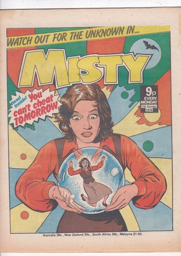 Misty comic 7th october - misty, #36,