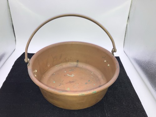 Vintage copper apple butter - apple,