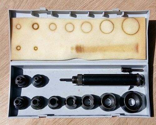 Maun industries wad punch kit - wad,