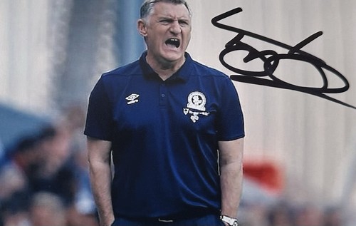 Tony mowbray hand signed 6x4 - mowbray,