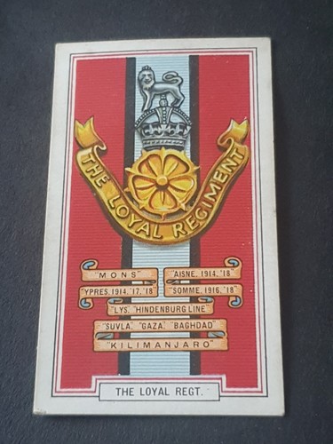 Gallaher cigarette cards army - gallaher,
