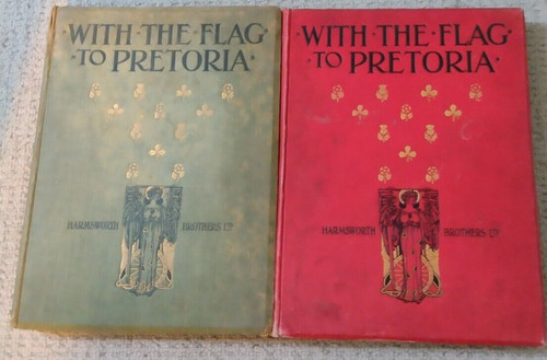 With the flag pretoria - to,